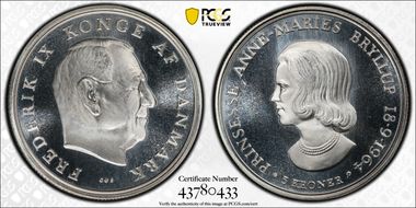 1964 CS 5 Kr Wedding PR67CAM