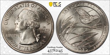 2020-W 25C Tallgrass Prairie NP V75 MS66