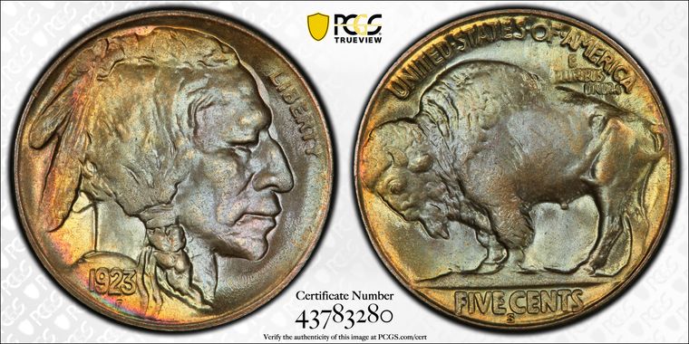 Cert 43783280 - Coin Image