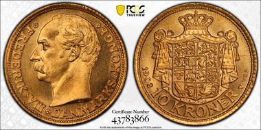 1908 VBP 10 Kr MS67