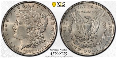 1899 $1 MS62