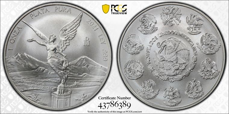 Cert 43786389 - Coin Image