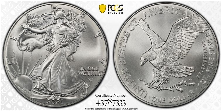 Cert 43787333 - Coin Image