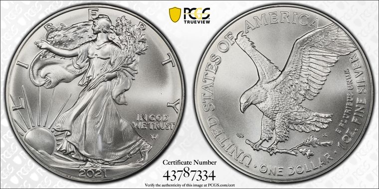 Cert 43787334 - Coin Image