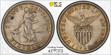 1905-S/S 20C Allen-10.06a RP 1 XF45