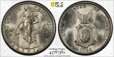 1944-D/S 20C Allen-12.04a MS64