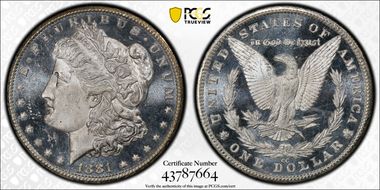 1881-CC $1 MS64DMPL