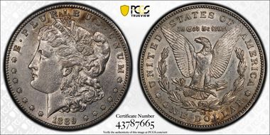 1889-CC $1 XF45