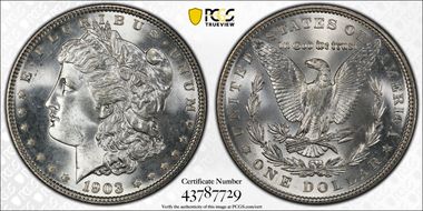 1903 $1 MS67
