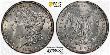 1885 $1 MS63