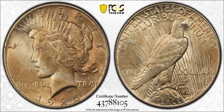 Cert 43788105 - Coin Image