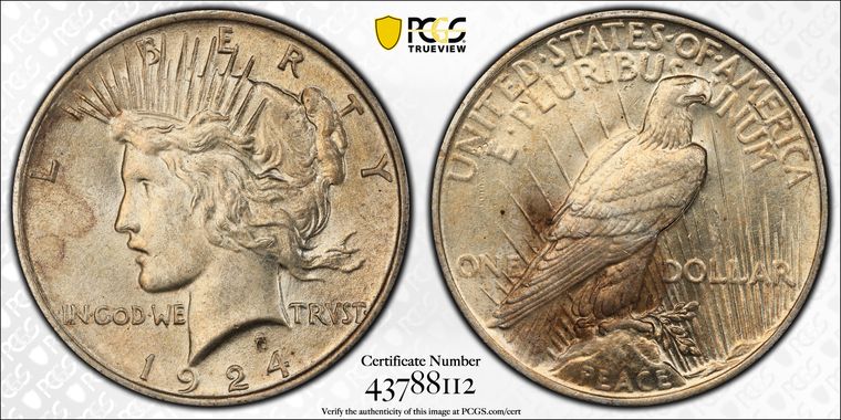 Cert 43788112 - Coin Image