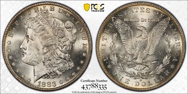 1883-S $1 MS64