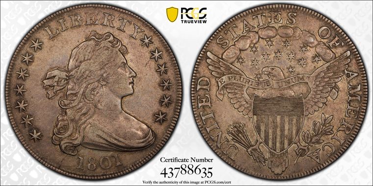 Cert 43788635 - Coin Image