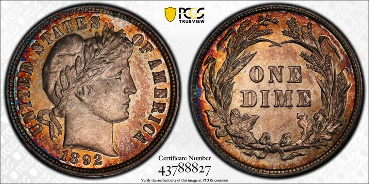 Cert 43788827 - Coin Image