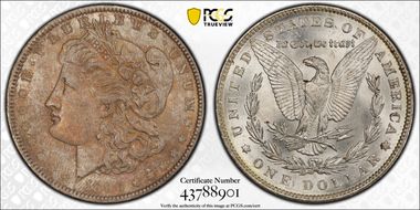 1890 $1 MS64