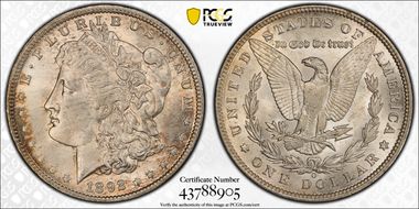 1892-O $1 MS64