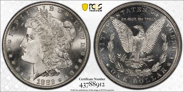 1882-S $1 MS67
