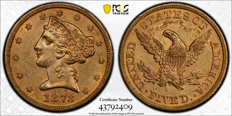 Cert 43792409 - Coin Image