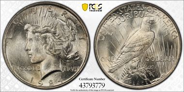 1924 $1 MS66