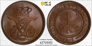 1912 VBP GJ Øre MS65BN