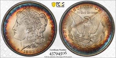 1883-O $1 MS65