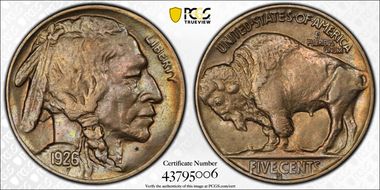 1926-S 5C AU58