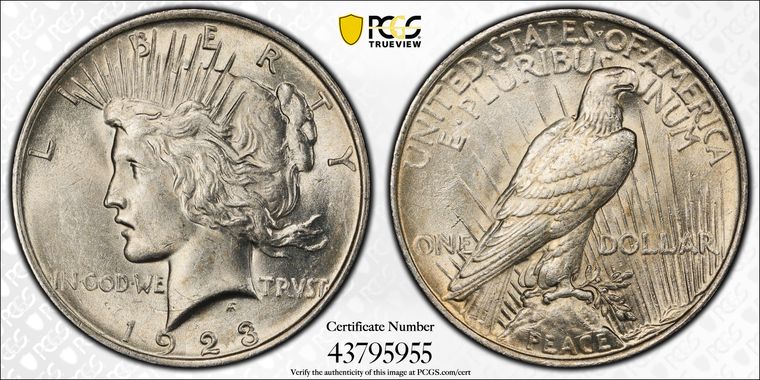 Cert 43795955 - Coin Image