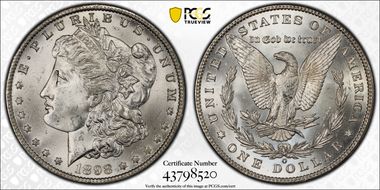 1898-O $1 MS65