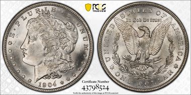 1904-O $1 MS64
