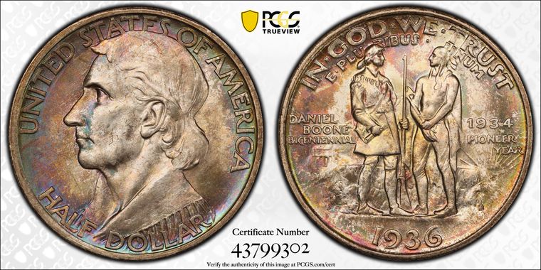 Cert 43799302 - Coin Image