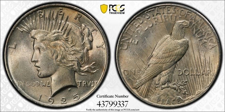 Cert 43799337 - Coin Image