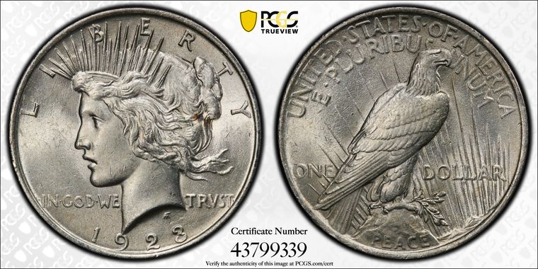 Cert 43799339 - Coin Image