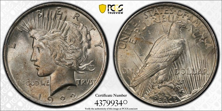 Cert 43799340 - Coin Image