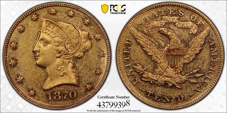 Cert 43799398 - Coin Image