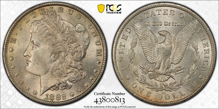 Cert 43800813 - Coin Image