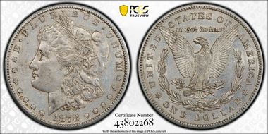 1878-CC $1 XF45