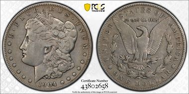1904-S $1 F12