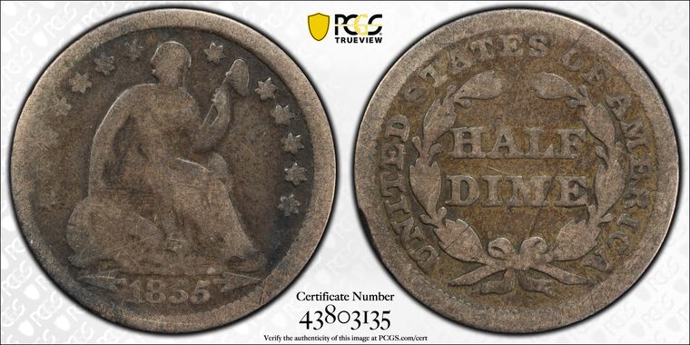 Cert 43803135 - Coin Image