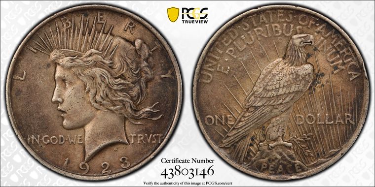 Cert 43803146 - Coin Image