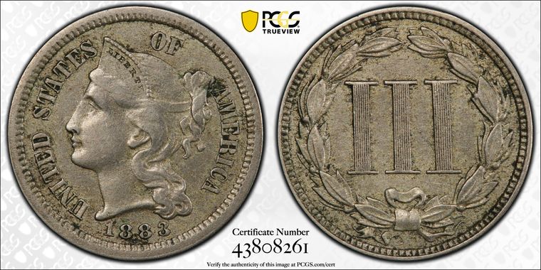 Cert 43808261 - Coin Image