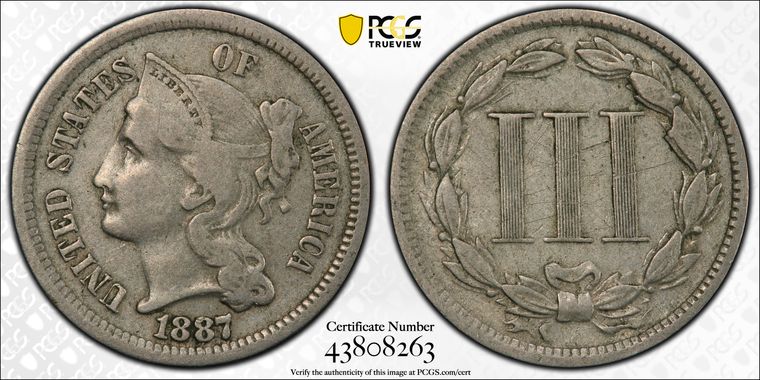 Cert 43808263 - Coin Image