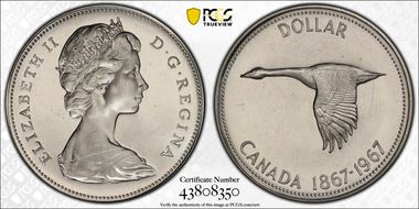 1967 S$1 PL66DCAM