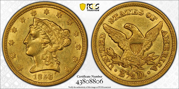 Cert 43808806 - Coin Image