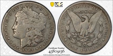 1904-S $1 F12