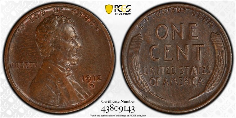 Cert 43809143 - Coin Image