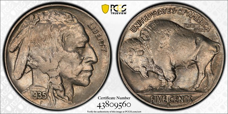 Cert 43809560 - Coin Image