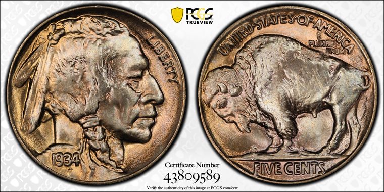 Cert 43809589 - Coin Image