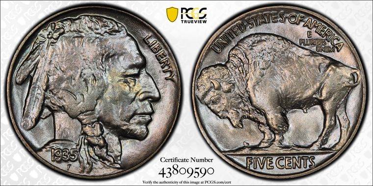 Cert 43809590 - Coin Image