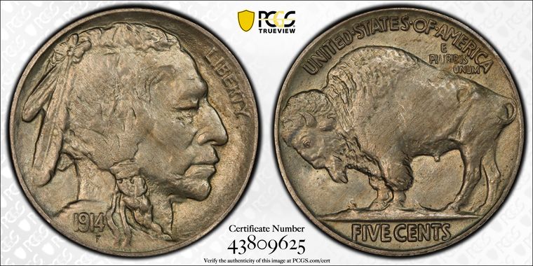 Cert 43809625 - Coin Image